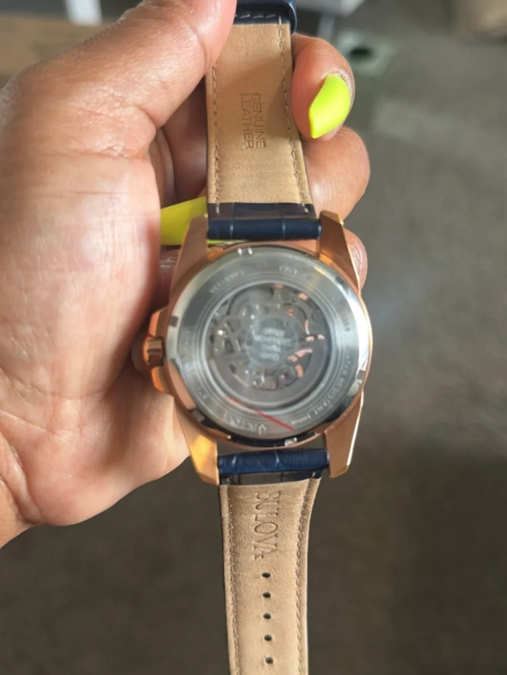 Bulova Automatic Skeleton Watch